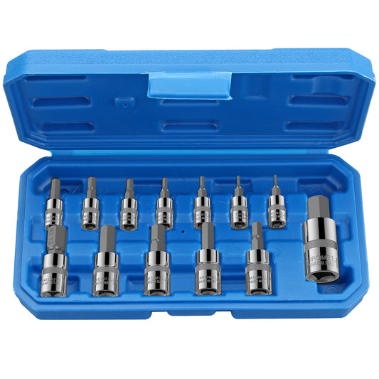 VORXEON 13Pcs Metric Allen Hex Bit Socket Set