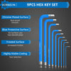 VORXEON 9PCS Allen Wrench Hex Key Set (1.5mm-10mm)