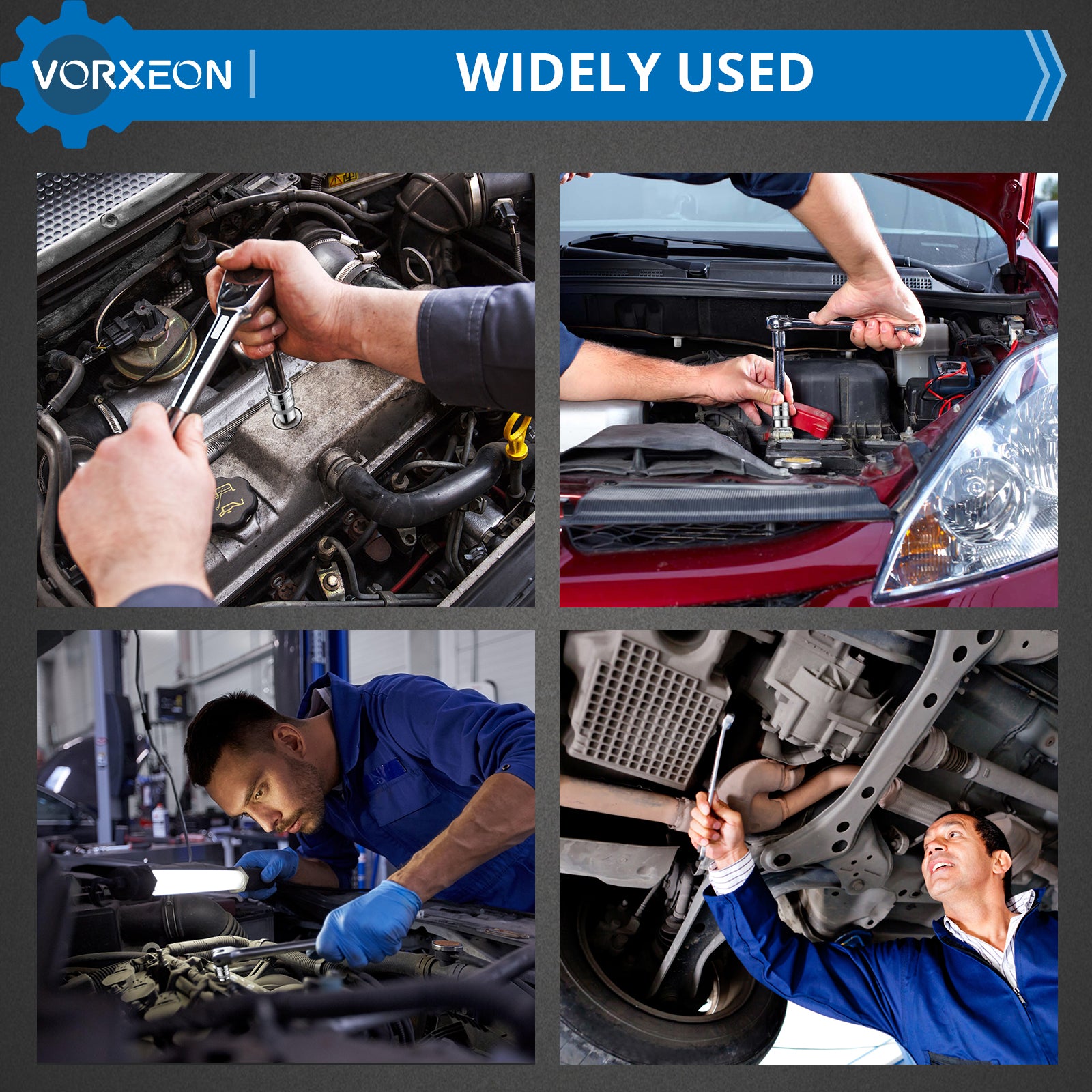 VORXEON 13Pcs Torx Bit Socket Set