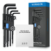 VORXEON 9PCS Allen Wrench Hex Key Set with Visible Coding (1.5mm-10mm)