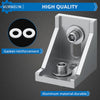 Vorxeon 4040 4080 Grid Braces Nut8 Aluminium Silver (39 x 39 x 35 mm)