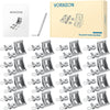 Vorxeon 4040 4080 Grid Braces Nut8 Aluminium Silver (39 x 39 x 35 mm)